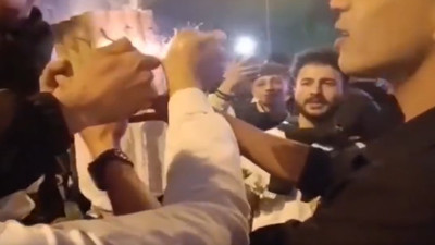 Seçim kutlamalarında havai fişek kazası