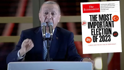 The Economist şimdi çevir kazı yanmasın haberi yaptı. 'Erdoğan gitmelidir' şeklinde kapak yaparak Erdoğan'a büyük koz vermişti