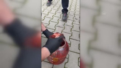 Salça bidonunda uyuşturucuyla yakalandı