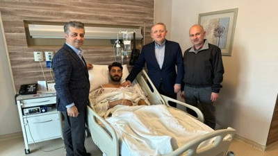 Mahmut Tekdemir'e Gümüşdağ'dan ziyaret