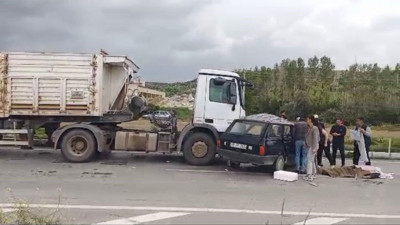 Isparta'da tır ile otomobil çarpıştı: 1 ölü