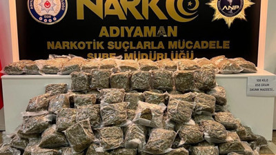 Adıyaman'da büyük operasyon: Onlarca kilo uyuşturucu madde ele geçirildi
