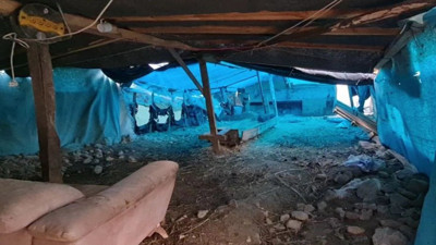 Hobi bahçesinde 25 metre tünel kazdılar. Polisin ele geçirdiği maddeler şaşkınlık yarattı