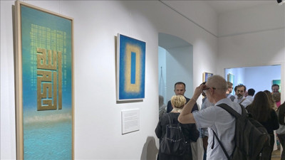 Viyana’da Esmaü'l Hüsna sergisi sanatseverlerle buluştu