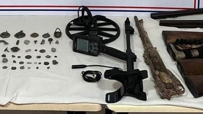 Müze gibi evi jandarma bastı