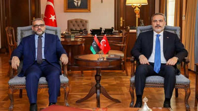 Hakan Fidan ile Libya Yüksek Devlet Konseyi Başkanı görüştü