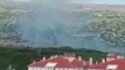 Ankara'da roket ve patlayıcı fabrikası yanıyor