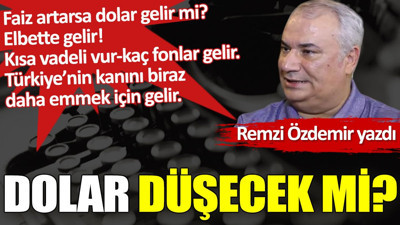 Dolar düşecek mi?