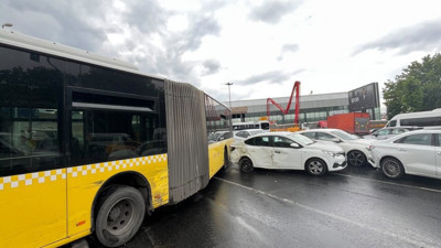 İETT aracı dehşet saçtı