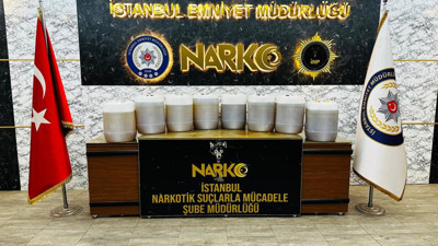 İstanbul'da 530 kilo metamfetamin ele geçirildi