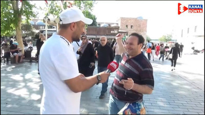 Mendil satarak geçinemediğini söyleyen vatandaş: AKP'ye oy verdim, o bizim enişte