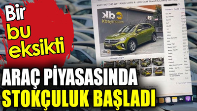 İkinci el sıfırdan pahalı