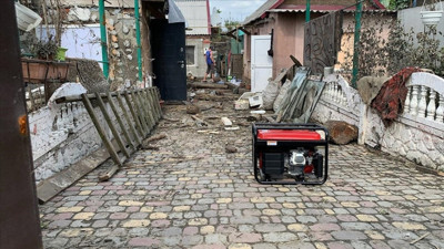 Herson bölgesinde sel basan 7 köyden su tamamen çekildi