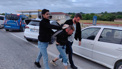 50 kilometrelik takiple durdurulan otomobilin sürücüsüne 17 bin TL ceza