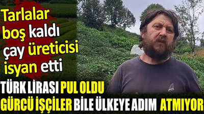 Türk Lirası pul oldu. Gürcü işçiler bile ülkeye adım atmıyor