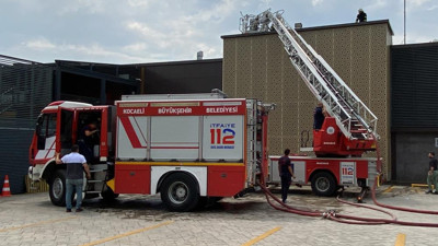 Restoranın bacasında yangın çıktı