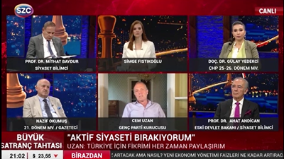 Cem Uzan duyduğu sözler sonrası canlı yayında çıldırdı