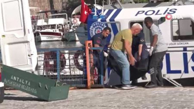 Deniz yüzeyinde erkek cesedi bulundu