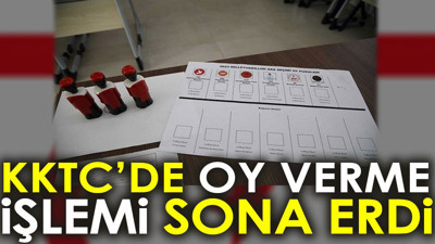 KKTC'de yapılan ara seçim sona erdi