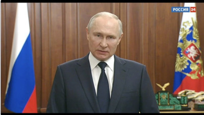 Putin ulusa sesleniş konuşmasında isyancı Wagner askerlerine teşekkür etti