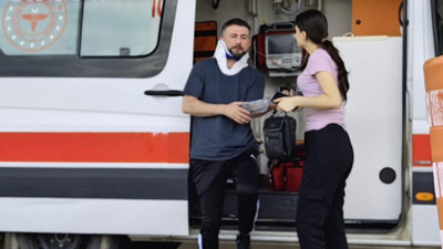 Kulüp başkanı kaza geçirdi