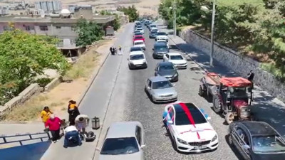 Kilometrelerce araç kuyruğu