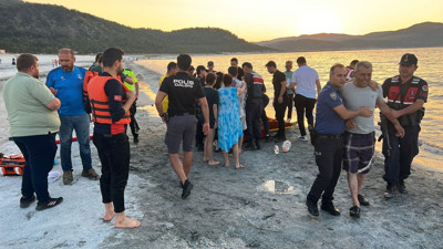 Salda Gölü'ne yasak bölgeden giren İlayda'dan acı haber