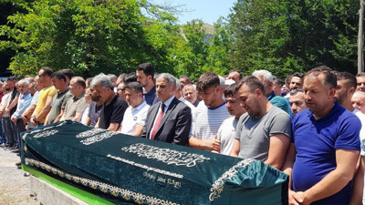 Denizde boğulan tır şoförü toprağa verildi