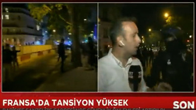 Fransa polisinden Türkçe olarak buradan çekilin uyarısı geldi