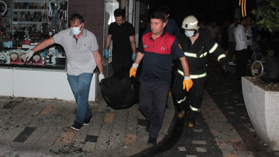 Kağıt toplayıcı adam yangında hayatını kaybetti