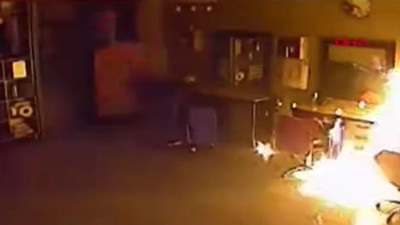 Bayrampaşa'da kuaföre molotof kokteyli saldırı