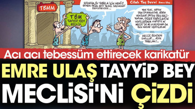 Emre Ulaş Tayyip Bey Meclisi'ni çizdi
