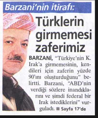 Arşiv unutmaz: Barzani’nin Türkiye düşmanlığı - Resim : 2
