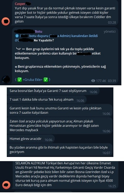 Sosyal medyada ‘yeni nesil çete’ tarifesi: 81 ilde suikast ve insan kaçakçılığı - Resim : 2