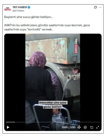 Mansur Yavaş'tan TRT'ye 'su' davası - Resim : 1