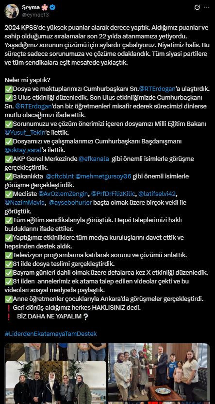 Erdoğan atanamayan öğretmeni azarladı: Yalan konuşuyorsun - Resim : 2