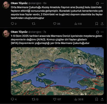 Vatandaşlar diken üstünde, büyük deprem kapıda mı? Deprem uzmanı o fay hatlarını paylaştı - Resim : 2