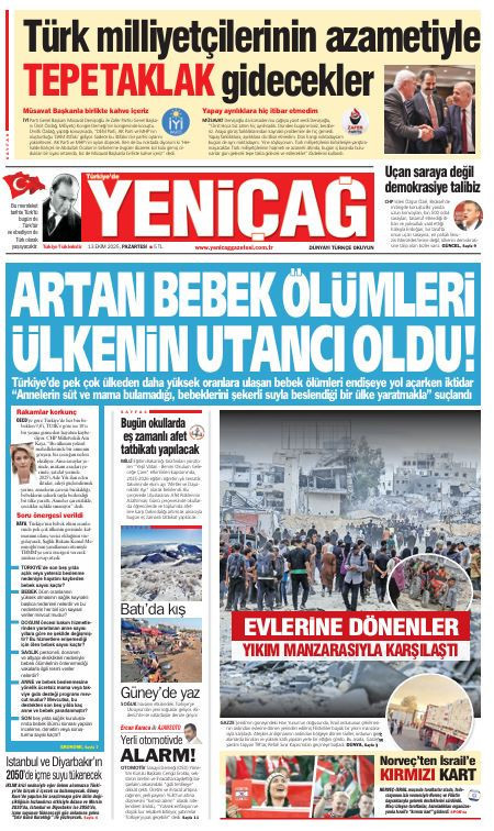 Yeniçağ Gazetesi: Artan bebek ölümleri ülkenin utancı oldu! - Resim : 1
