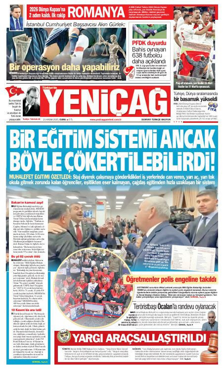 Yeniçağ Gazetesi: Bir eğitim sistemi ancak böyle çökertilebilirdi! - Resim : 1