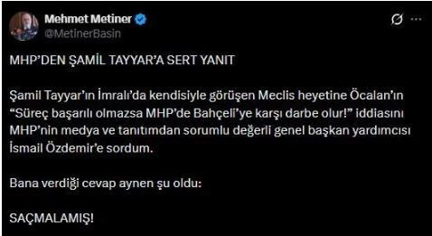 AKP'li Şamil Tayyar savunmada 'Tartışmayı DEM’li Koçyiğit başlattı' - Resim : 2