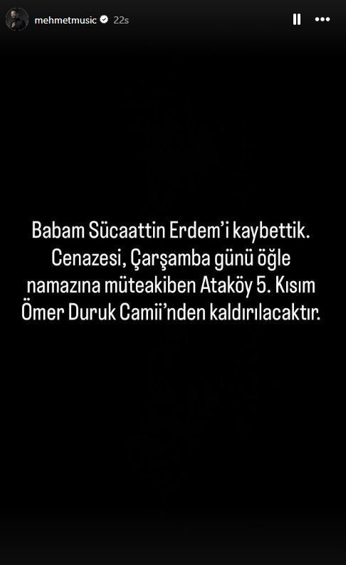 Ünlü şarkıcı Mehmet Erdem'in acı günü! Ölümüyle sarsıldı - Resim : 1