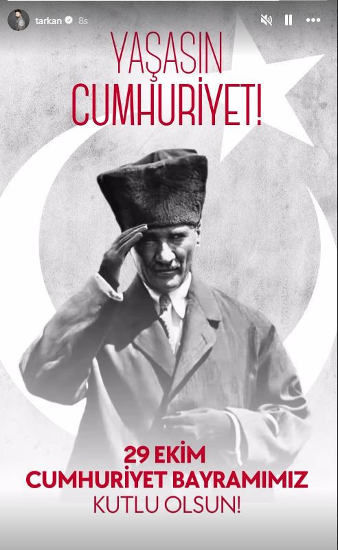 Ünlü isimlerden 29 Ekim Cumhuriyet Bayramı paylaşımları! - Resim : 8