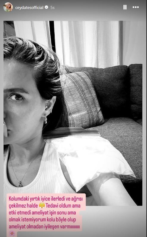 Ünlü oyuncu Ceyda Ateş sağlık sorunuyla korkuttu! Ağrısı çekilmez hal aldı - Resim : 2