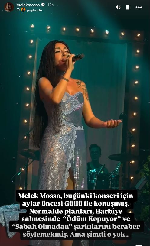 Melek Mosso’nun Güllü planı ortaya çıktı: Harbiye Cemil Topuzlu Açıkhava Tiyatrosu’nu salladı! - Resim : 3