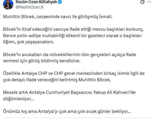 Muhittin Böcek ile ilgili etkin pişmanlık iddiası! - Resim : 5