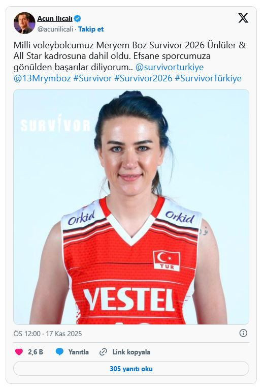 Filenin Sultanları’ndan Survivor Adasına: Milli Yıldız Meryem Boz bombası! Acun Ilıcalı açıkladı! - Resim: 3