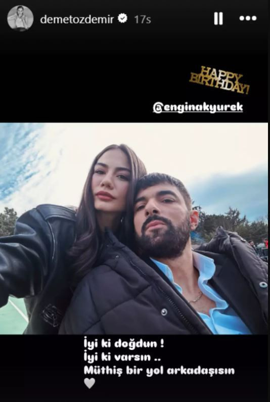 Demet Özdemir rol arkadaşını unutmadı! Paylaşımıyla duygulandırdı - Resim : 1