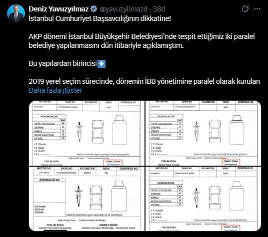 CHP'li Yavuzyılmaz o belgeleri açıkladı İşte 'Paralel İBB' - Resim : 1