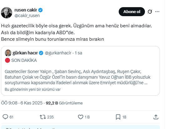 Şaban Sevinç, Yavuz Oğhan, Ruşen Çakır ve Soner Yalçın emniyete götürüldü! Telefonlarına el konuldu... - Resim : 3