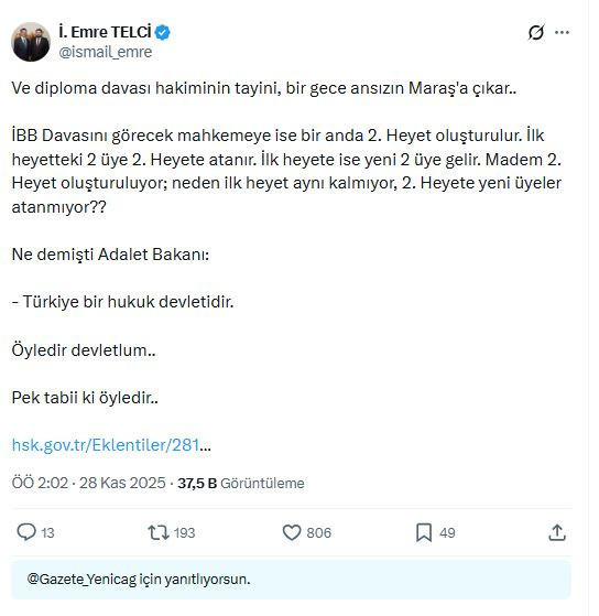 40. Ağır Ceza Mahkemesi 'yavruladı...' Gerekçe: İBB davasına hazırlık - Resim : 2